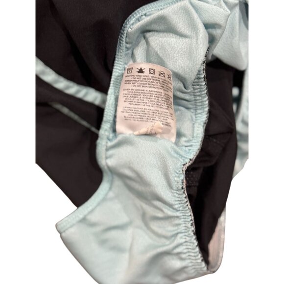 Nike Dri-Fit Athletic Shorts Women’s Size S Black Blue Lined Mesh Sides Running - Picture 8 of 8